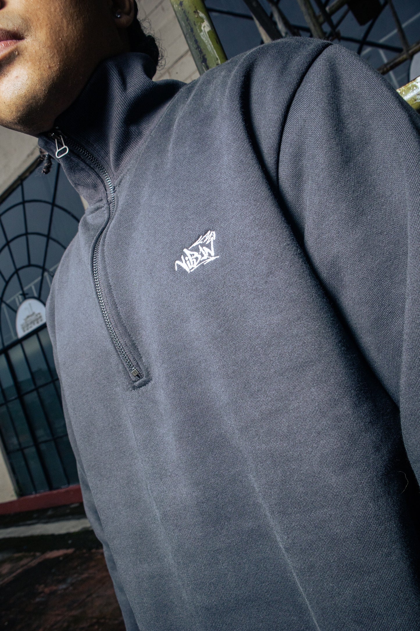 Charcoal Half-Zip