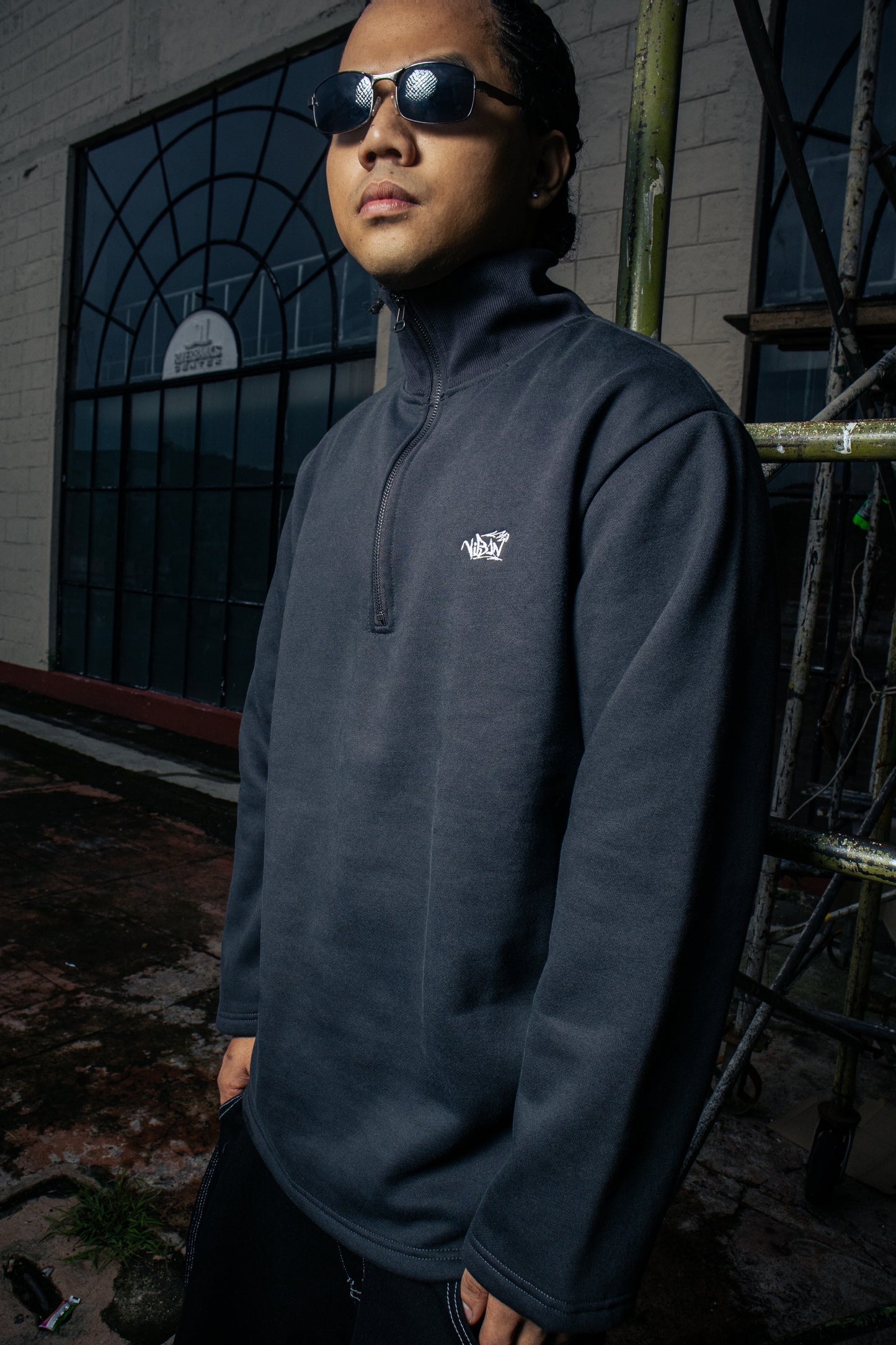 Charcoal Half-Zip